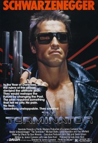 Plakat Filmu Terminator  (1984)